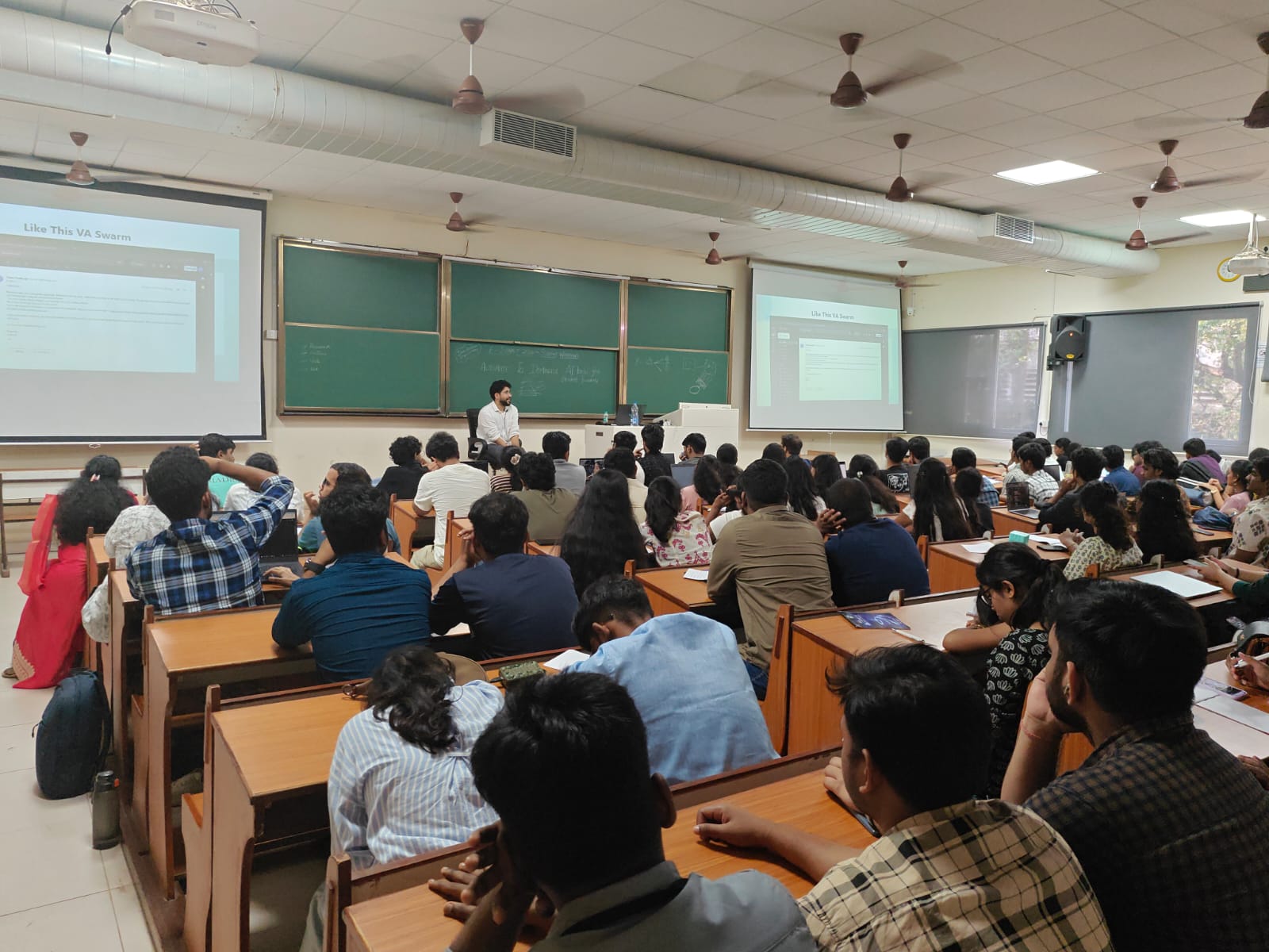 Classroom session at IIT Madras